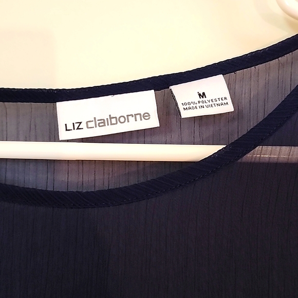 Liz Claiborne sheer top - Picture 2 of 4